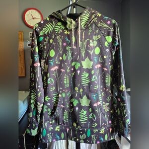 Burton Black Floral Hoodie